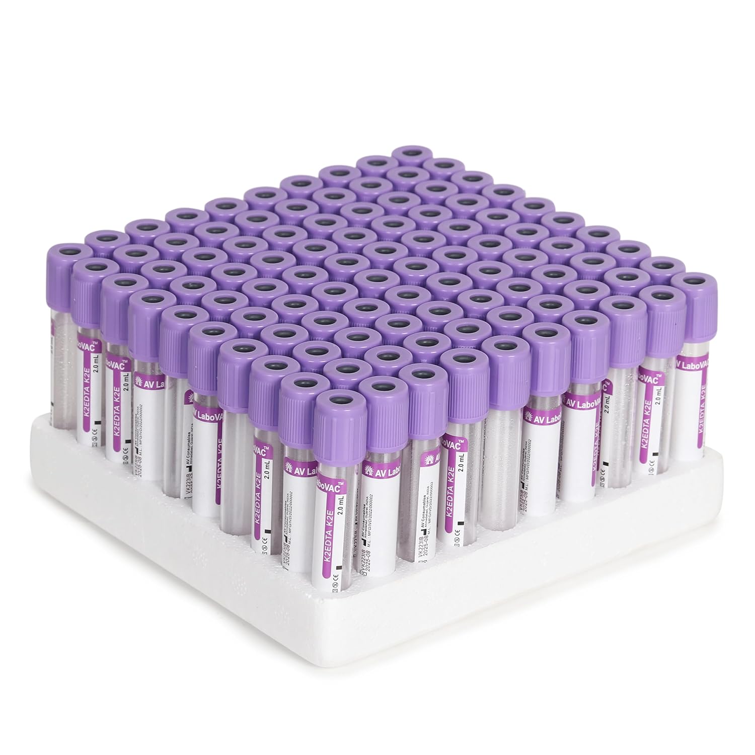 Vacuum Blood Collection Tubes Purple